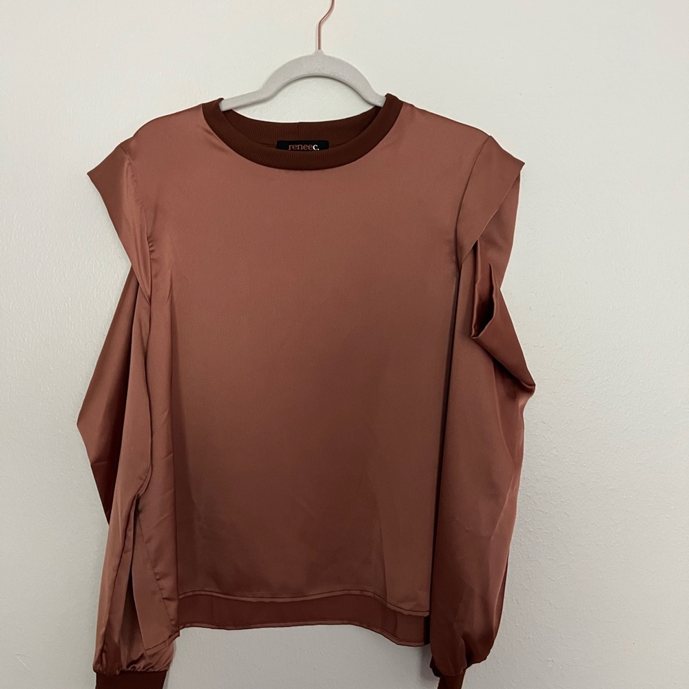 Renee C. Women's Rust Sweatshirt